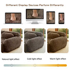 Sofà senza ossa in morbido peluche da 149'', spugna HD 32D, design ergonomico, confezionamento sottovuoto, libera combinazione, connessione a fibbia per camera da letto/studio/home theater