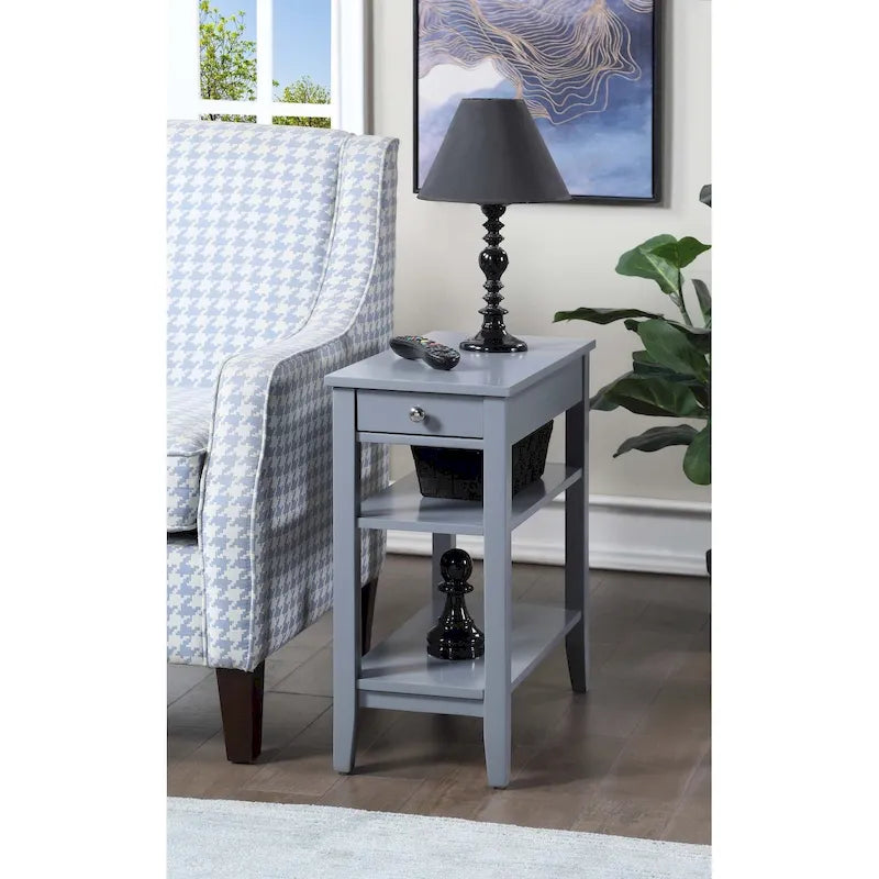 Tavolino da divano/letto con 1 cassetto e ripiani