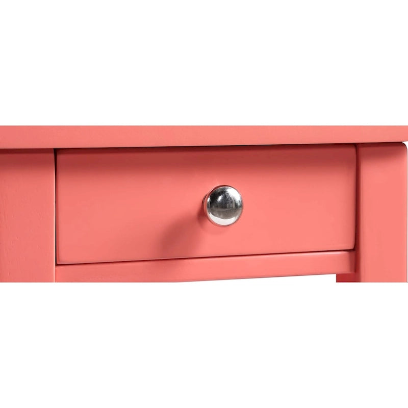 Tavolino da divano/letto con 1 cassetto e ripiani