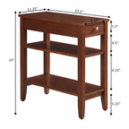 Tavolino da divano/letto con 1 cassetto e ripiani