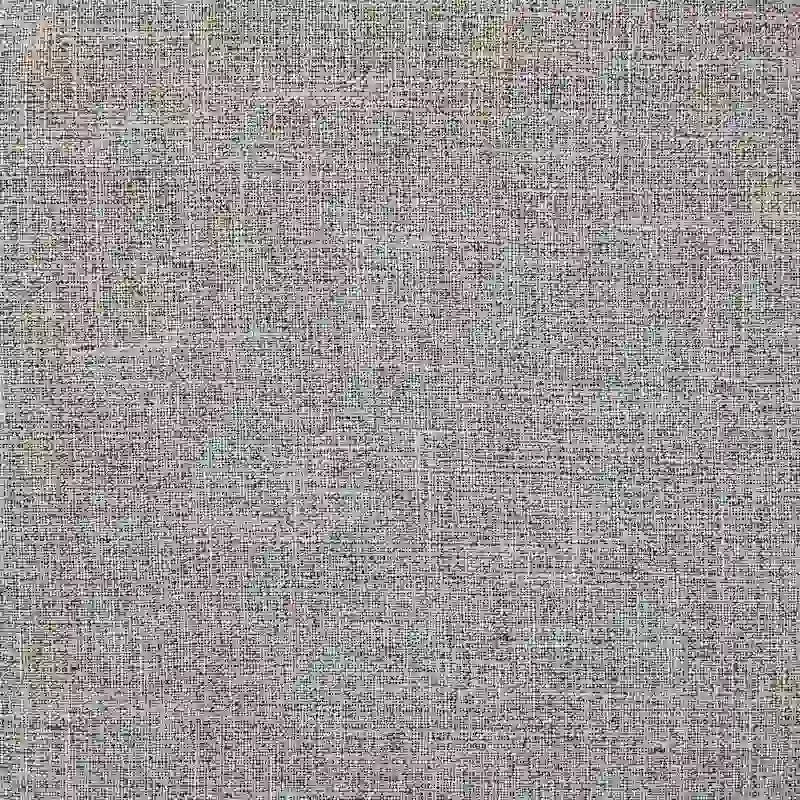 Sgabello da bar girevole senza schienale Avery White Wood, sedile in tessuto grigio
