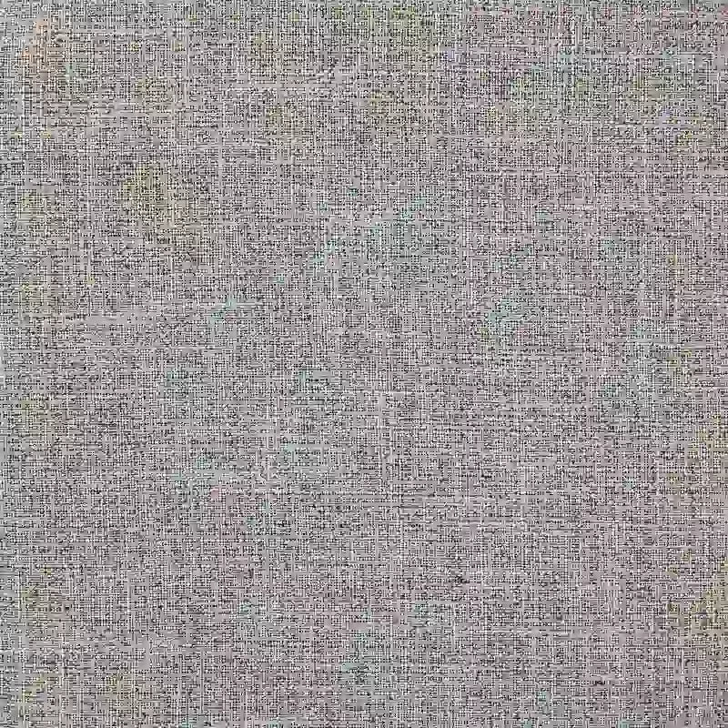 Sgabello da bar girevole senza schienale Avery White Wood, sedile in tessuto grigio