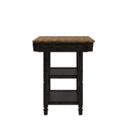 Credenza da cucina bicolore con cassetti e ripiani