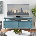 Mobile TV in legno di design moderno di metà secolo