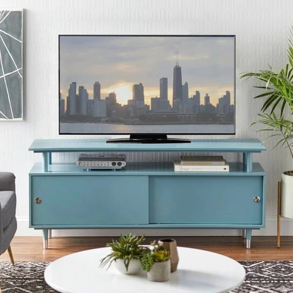 Mobile TV in legno di design moderno di metà secolo