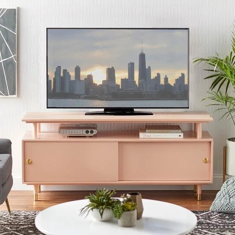 Mobile TV in legno di design moderno di metà secolo