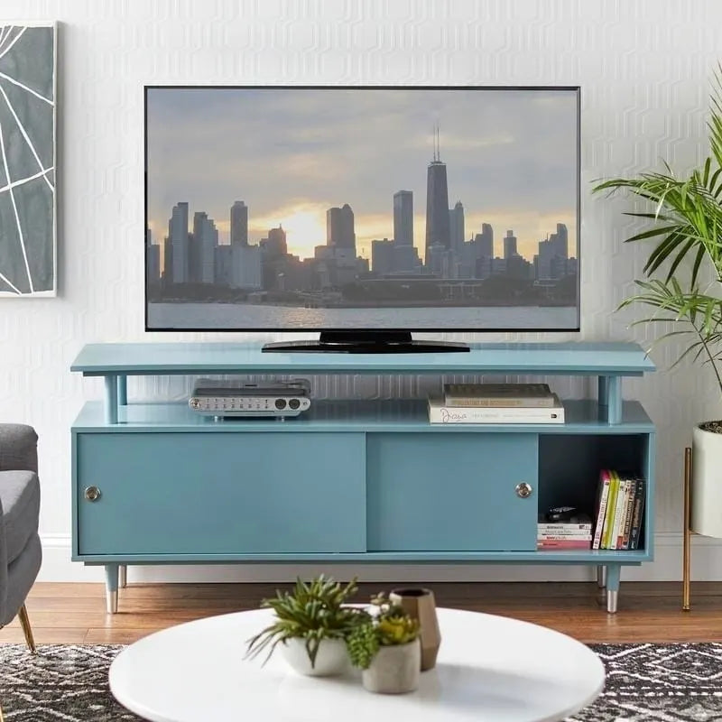 Mobile TV in legno di design moderno di metà secolo