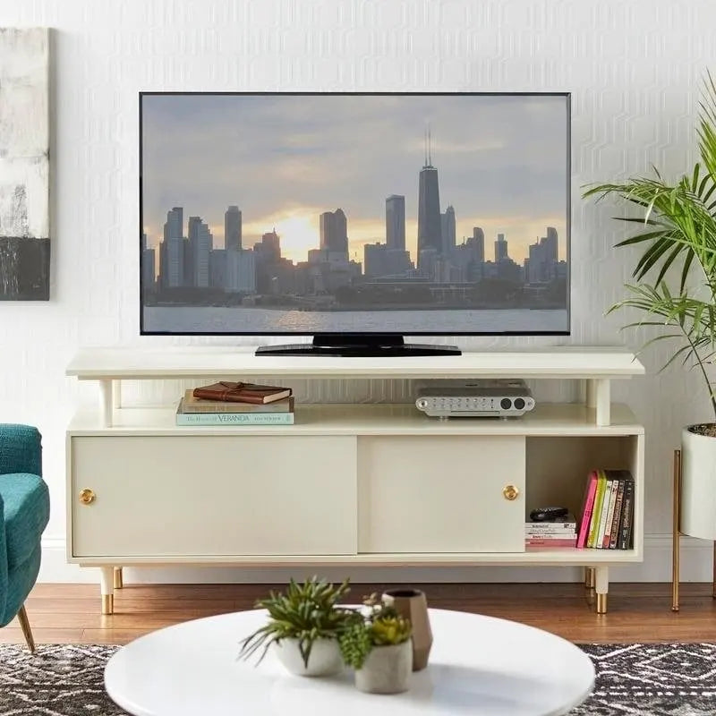 Mobile TV in legno di design moderno di metà secolo