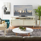 Mobile TV in legno di design moderno di metà secolo