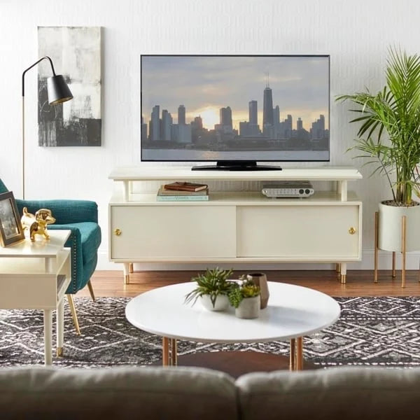Mobile TV in legno di design moderno di metà secolo