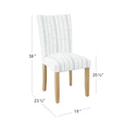 Sedia da pranzo classica Parsons - Set da 2
