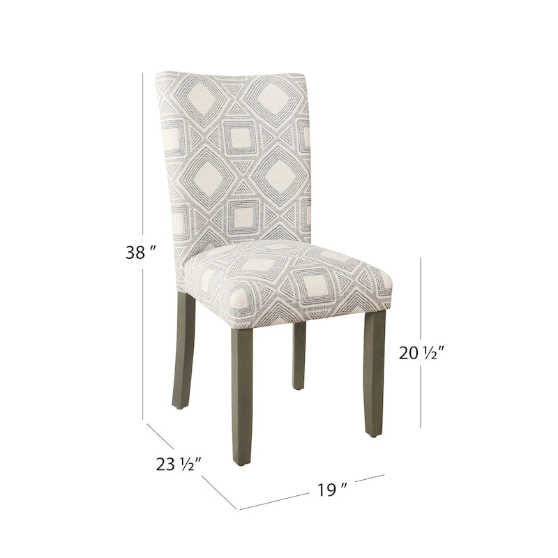 Sedia da pranzo classica Parsons - Set da 2