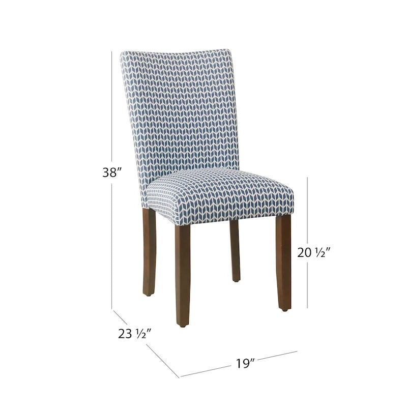 Sedia da pranzo classica Parsons - Set da 2