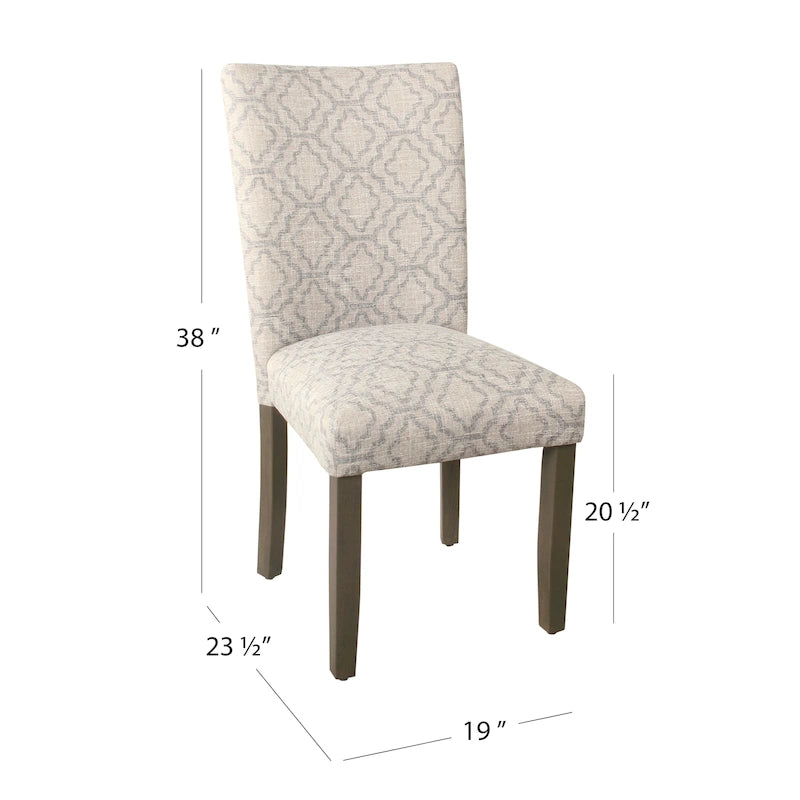 Sedia da pranzo classica Parsons - Set da 2