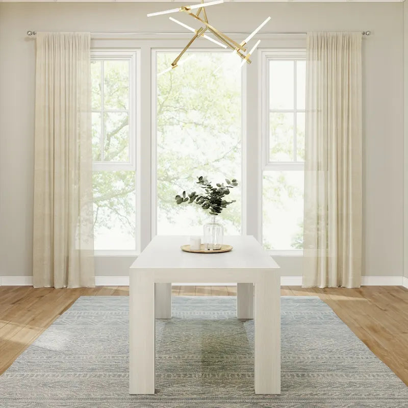 Tavolo da pranzo moderno rettangolare - 183 cm