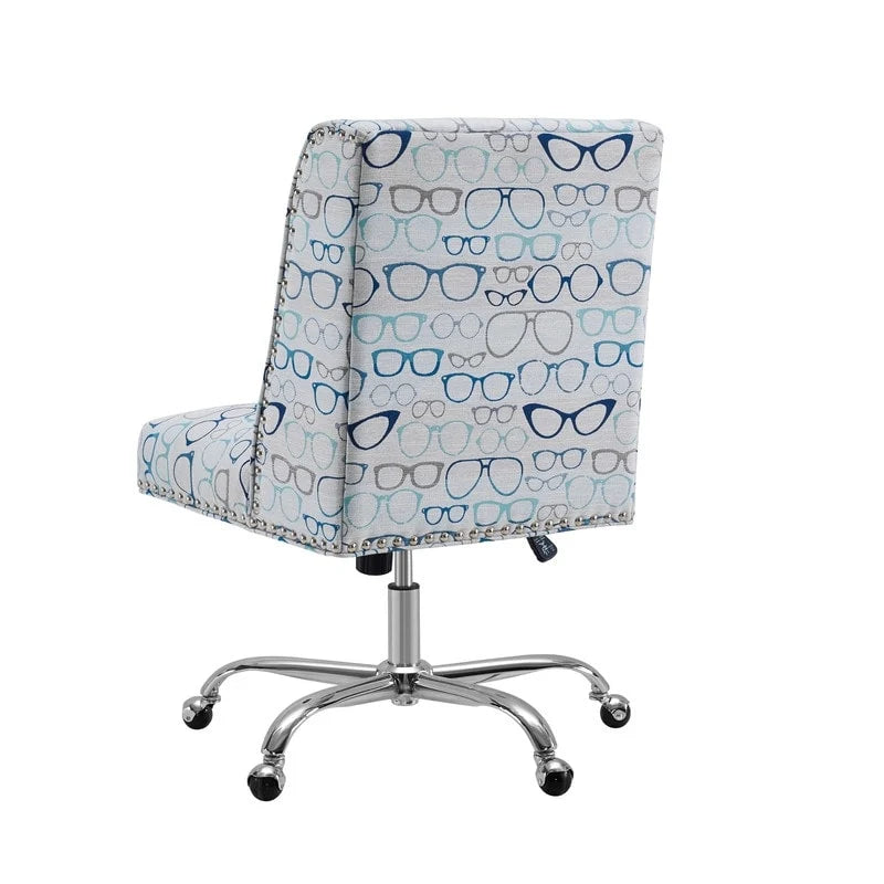 Sedia da ufficio Optical Print con rotazione a 360°