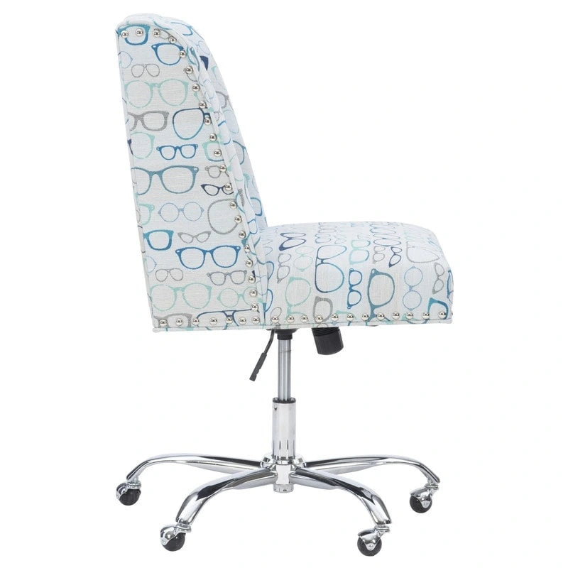 Sedia da ufficio Optical Print con rotazione a 360°