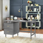 Simple Living Margo 2-drawer Mid-Century Modern Desk