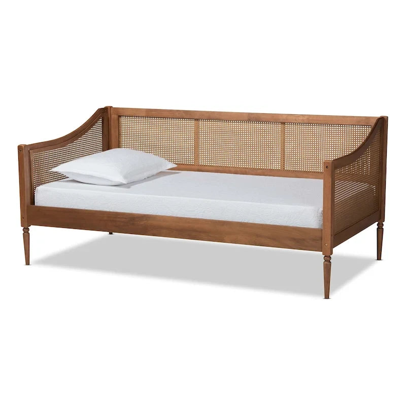 Daybed Mid-Century Modern in Rattan Sintetico - Singolo
