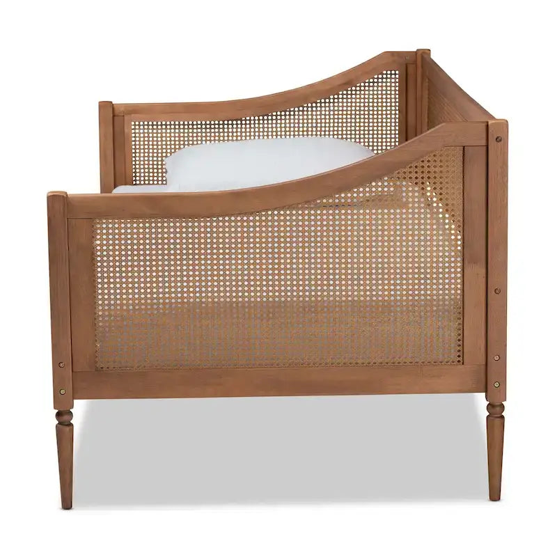 Daybed Mid-Century Modern in Rattan Sintetico - Singolo