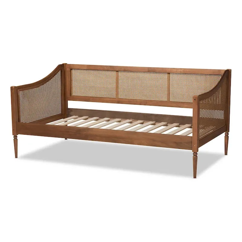 Daybed Mid-Century Modern in Rattan Sintetico - Singolo