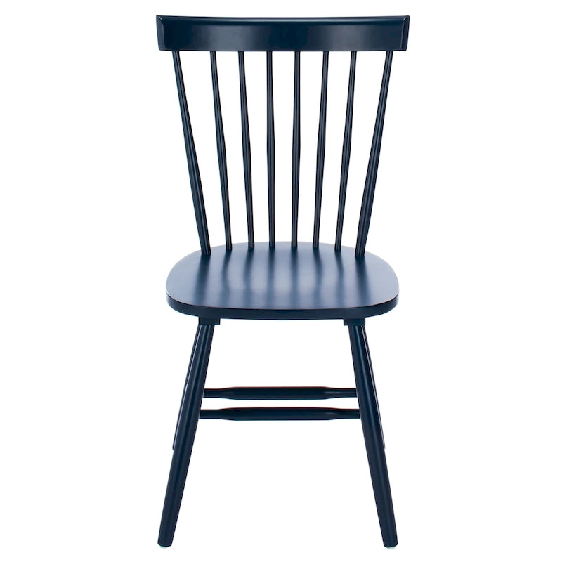 Sedia da pranzo rustica con schienale a fusi (Set di 2) - 53L x 53P x 91H cm