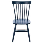 Sedia da pranzo rustica con schienale a fusi (Set di 2) - 53L x 53P x 91H cm