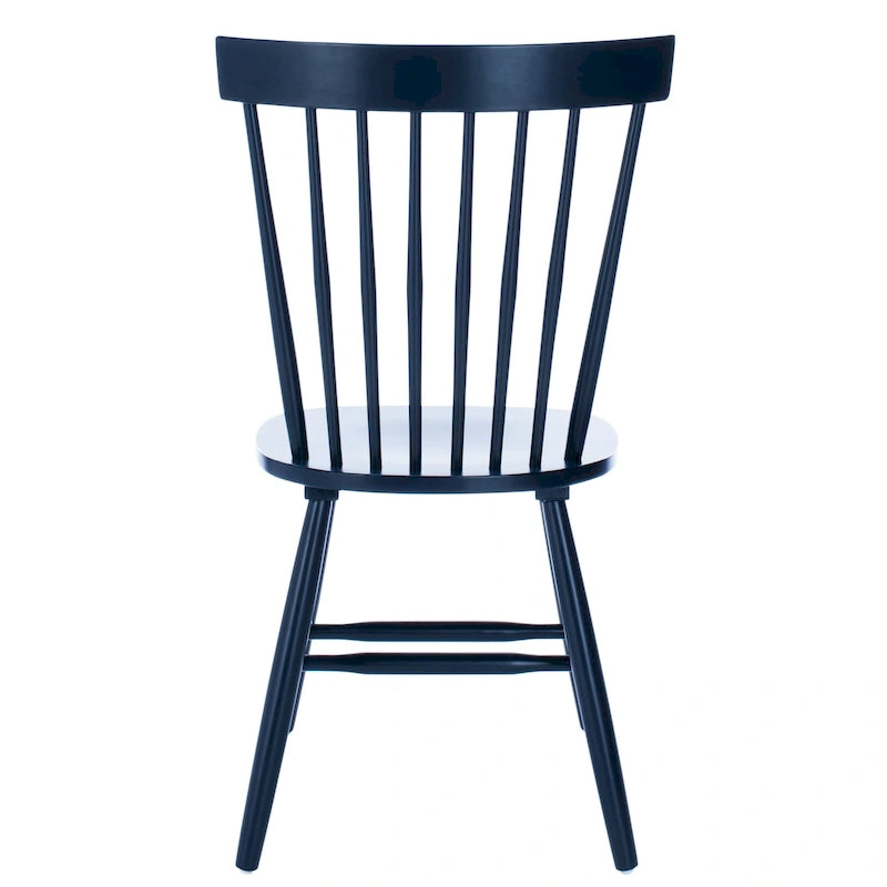 Sedia da pranzo rustica con schienale a fusi (Set di 2) - 53L x 53P x 91H cm