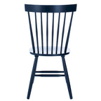 Sedia da pranzo rustica con schienale a fusi (Set di 2) - 53L x 53P x 91H cm