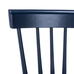 Sedia da pranzo rustica con schienale a fusi (Set di 2) - 53L x 53P x 91H cm