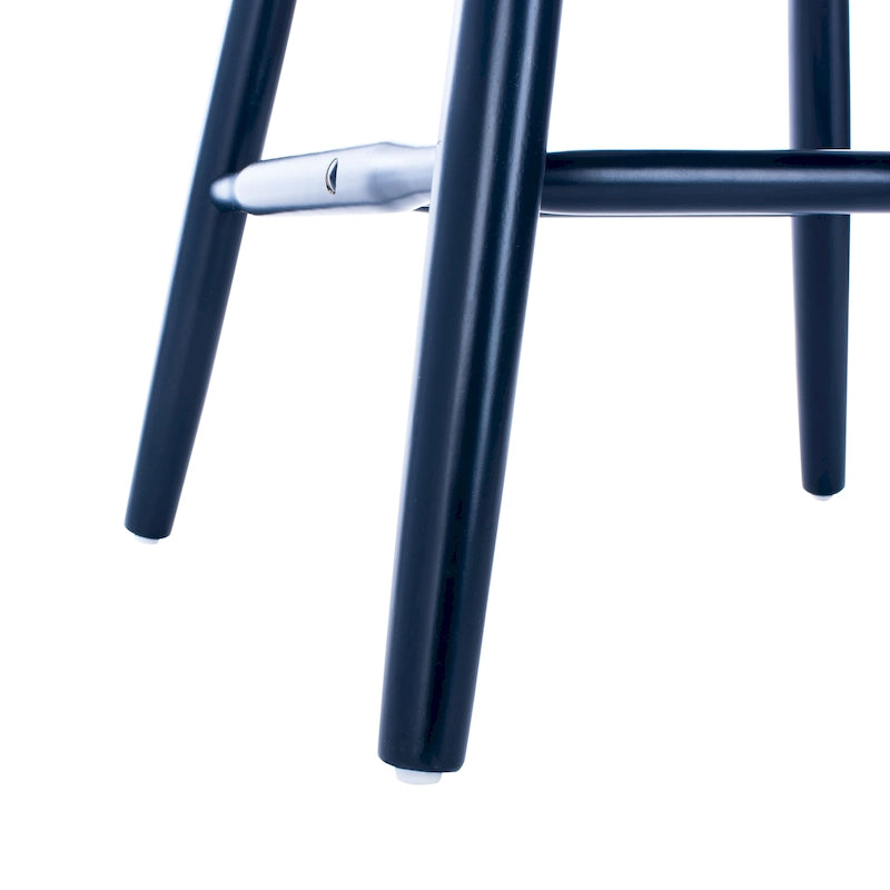Sedia da pranzo rustica con schienale a fusi (Set di 2) - 53L x 53P x 91H cm