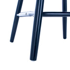 Sedia da pranzo rustica con schienale a fusi (Set di 2) - 53L x 53P x 91H cm