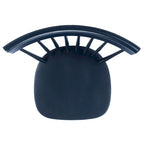 Sedia da pranzo rustica con schienale a fusi (Set di 2) - 53L x 53P x 91H cm