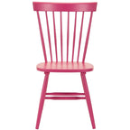 Sedia da pranzo rustica con schienale a fusi (Set di 2) - 53L x 53P x 91H cm