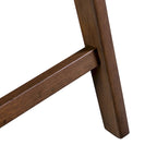 Sedie da pranzo in legno bouclé di metà secolo (set da 2)